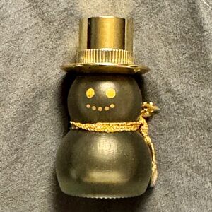 Avon Vintage Snowman Perfume Bottle